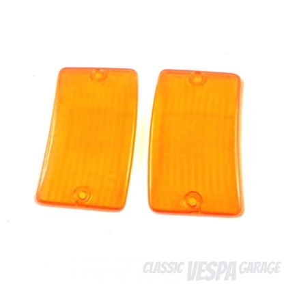 Blinkerglas Set Vespa PK XL vorne gelb